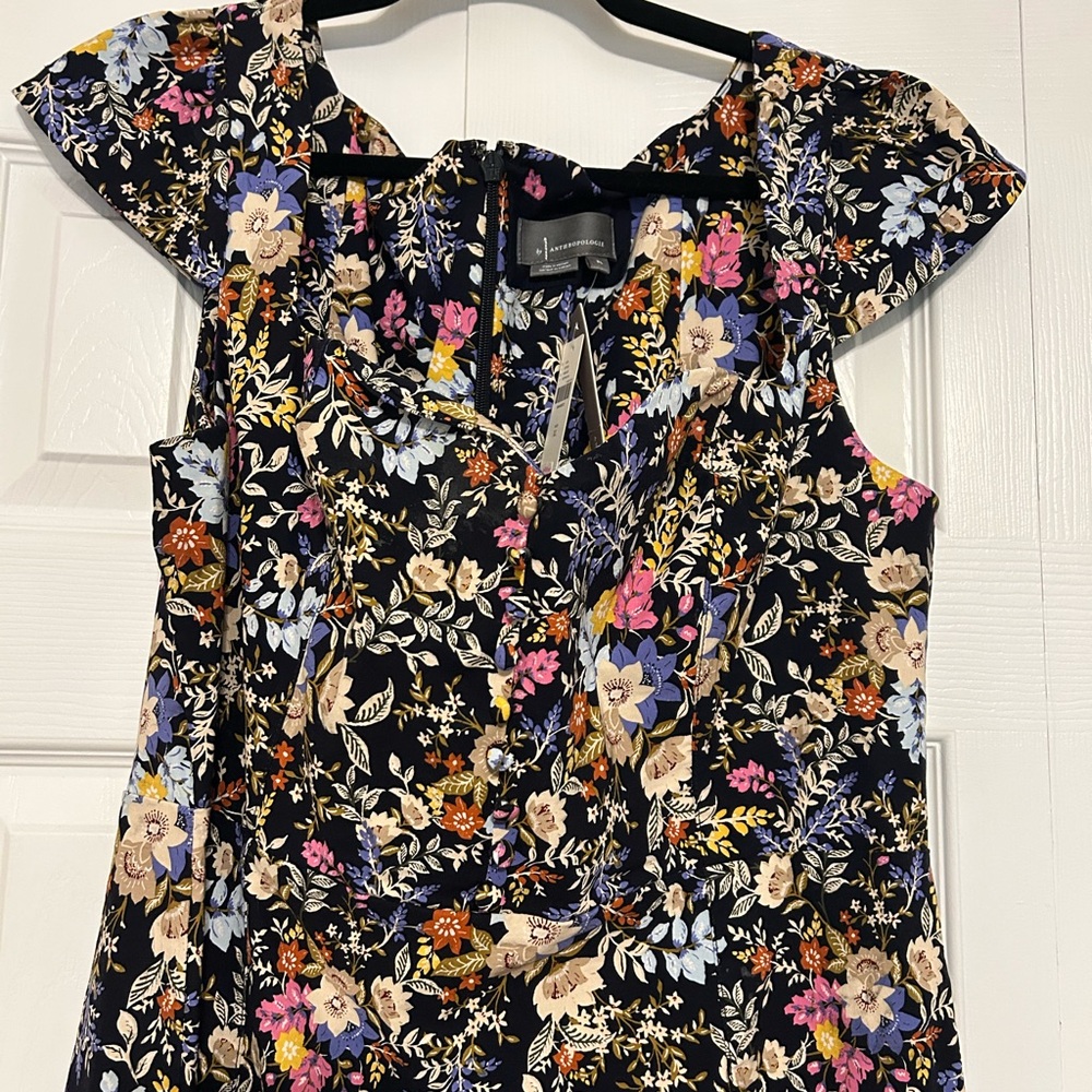 Anthropologie Fit and flair dress